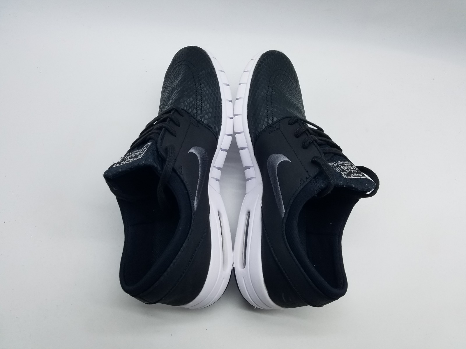 Nike SB Stefan Janoski Max Men’s Size 10.5 Sneakers Black Snake Print
