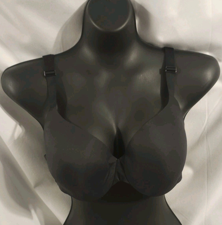 NWT Skims Smoothing Intimates Lightly Lined Black Onyx Bra 38C Full Coverage!