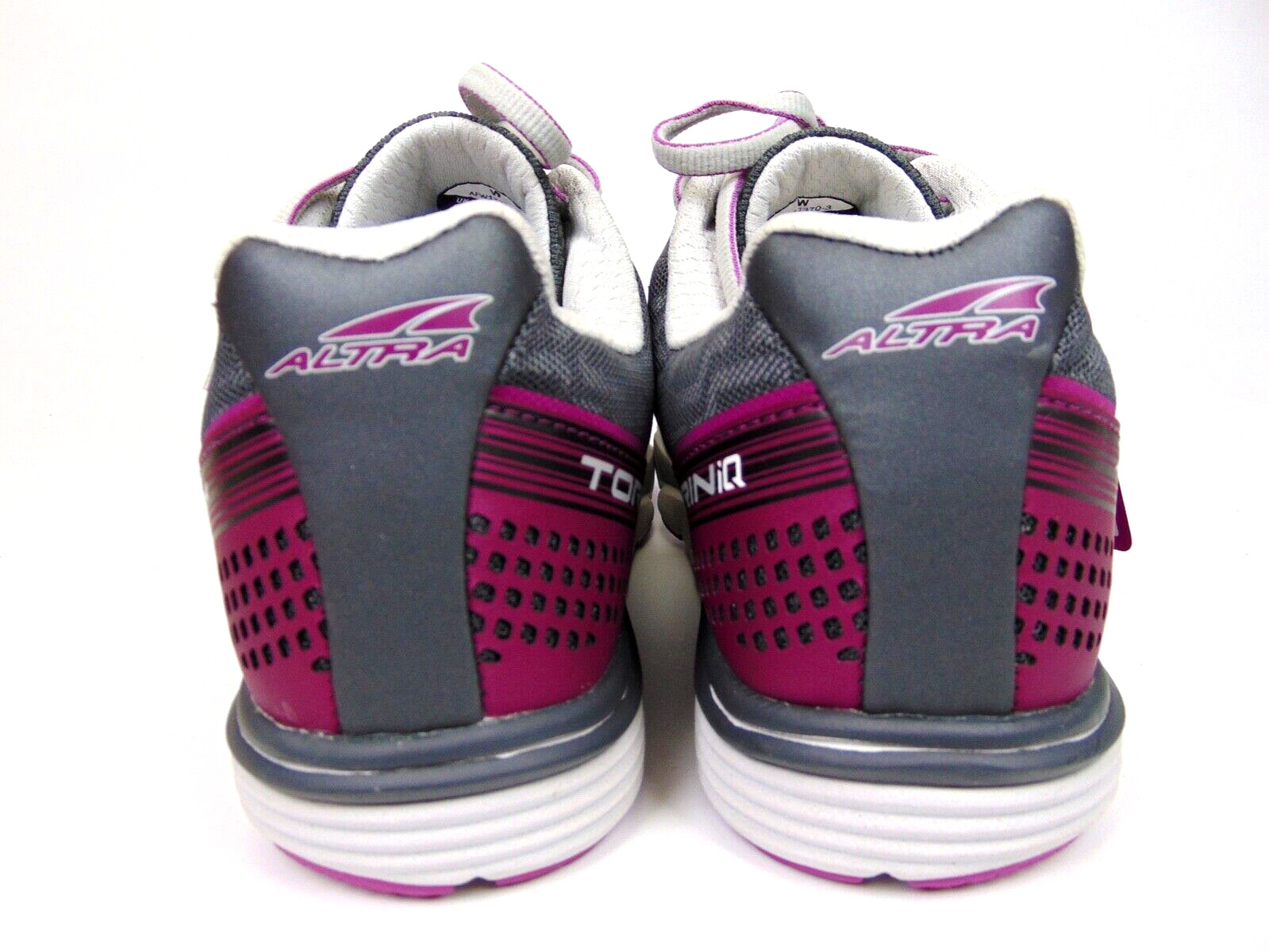 ALTRA Womens Torin IQ Road Running Athletic Shoes, Size 8.0 Med, Gray/Purple NEW