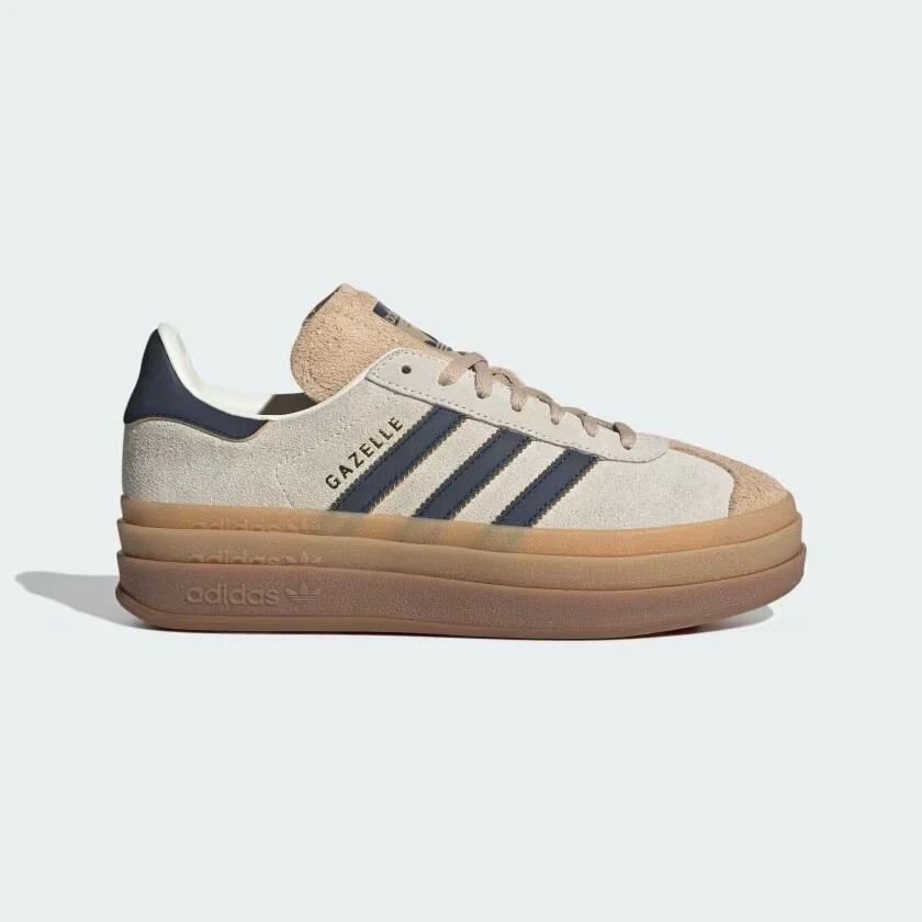 SIZE 9.5 WOMENS – NEW Adidas Women’s Gazelle ‘Cream Black Gum’ – JS3892