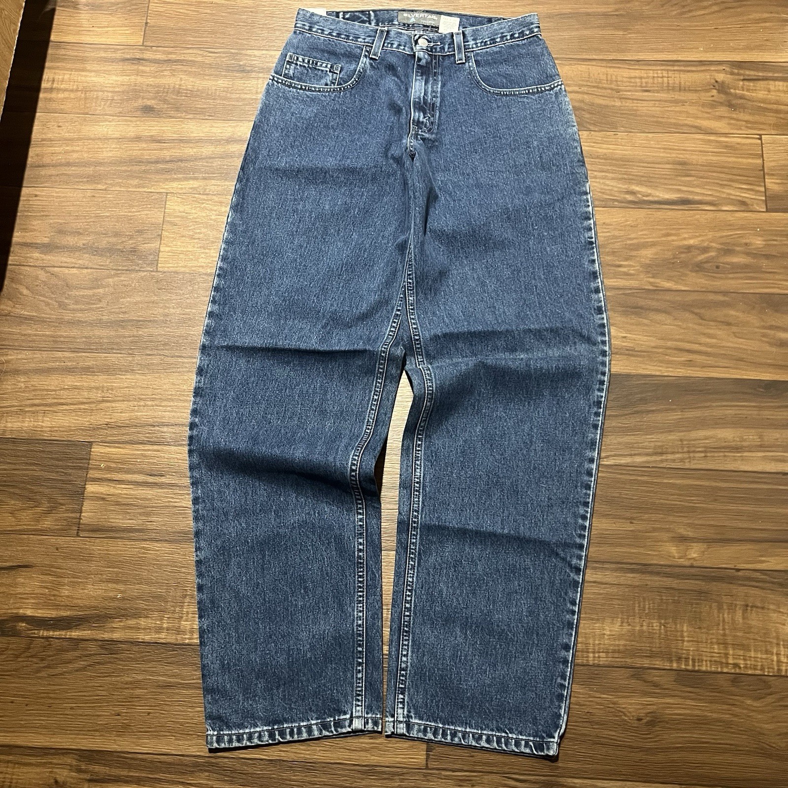 NWT Post-9/11 Levi’s Silvertab Baggy Loose Fit Jeans Men’s 30×34 Medium Blue