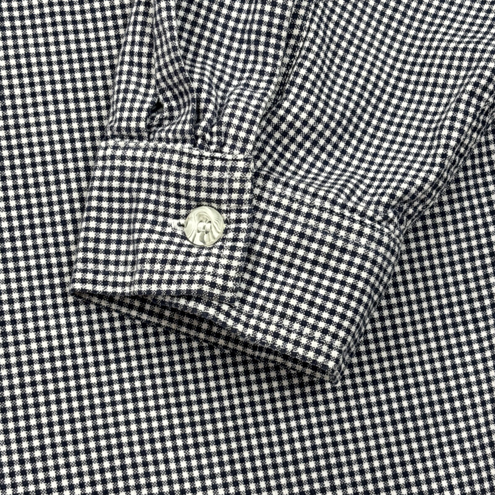 Womens Shirt L Button Up Embroidery Farm Animals Fall Barn Chore Cottage core