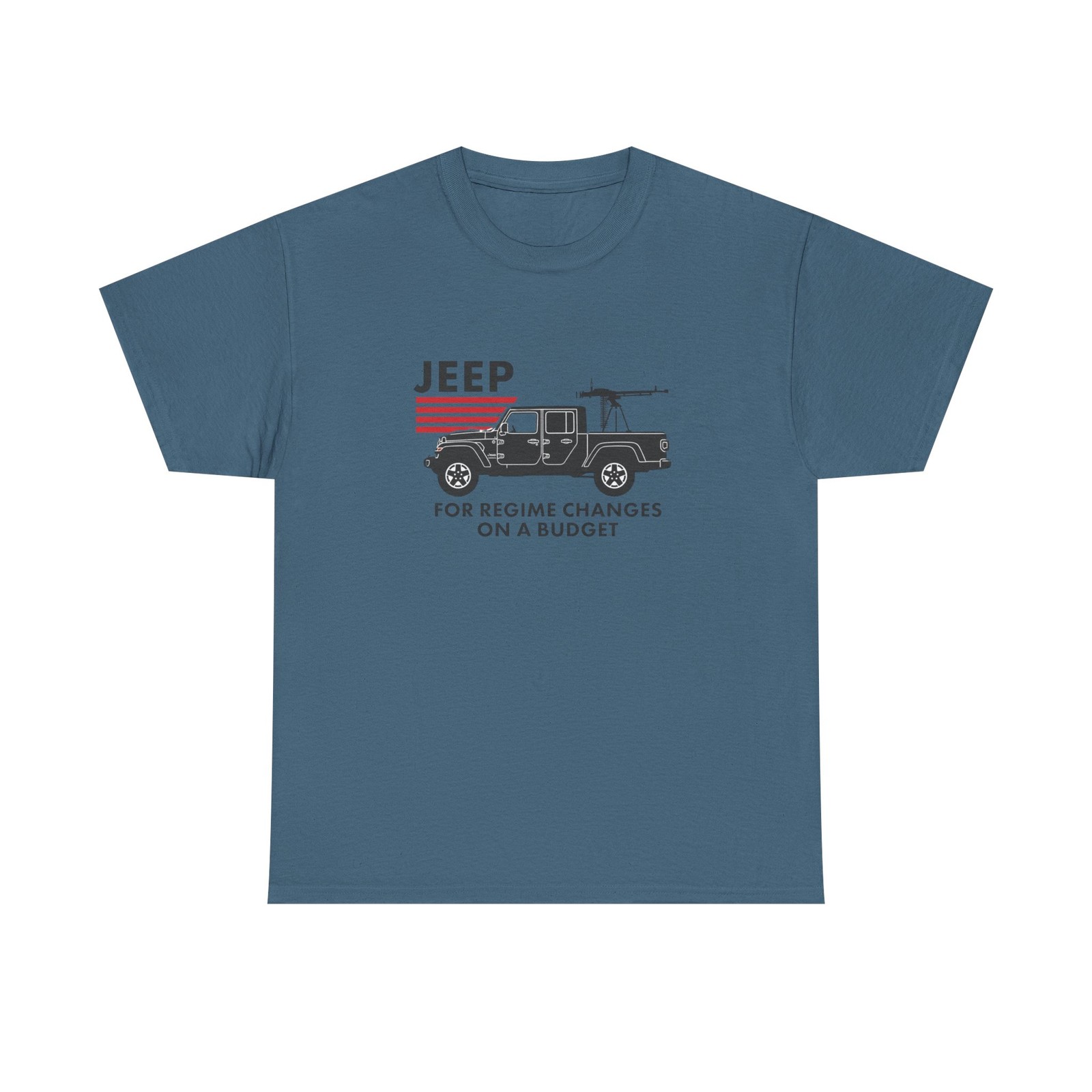 Funny Jeep Gladiator Shirt Cool Retro Regime Changes on a Budget