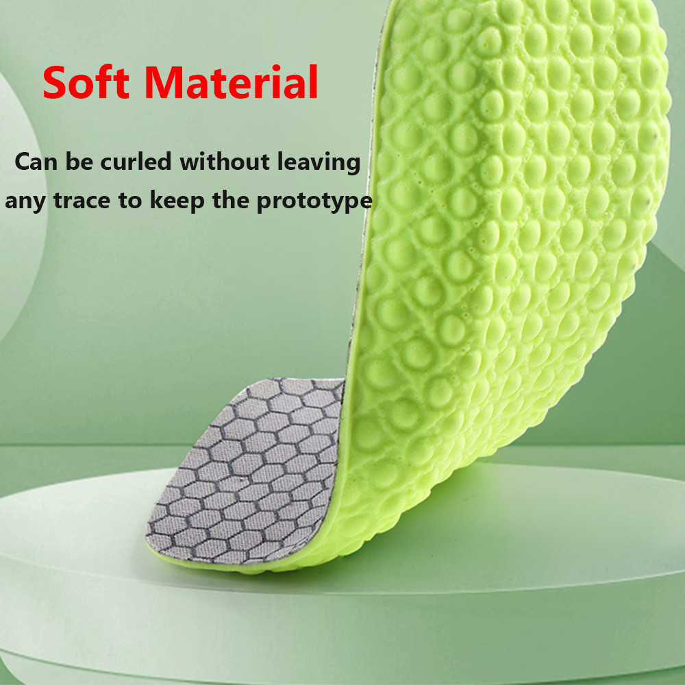 Universal Height Increase Insoles Pad Invisible Shoe Lifts Inserts Elastic Shock