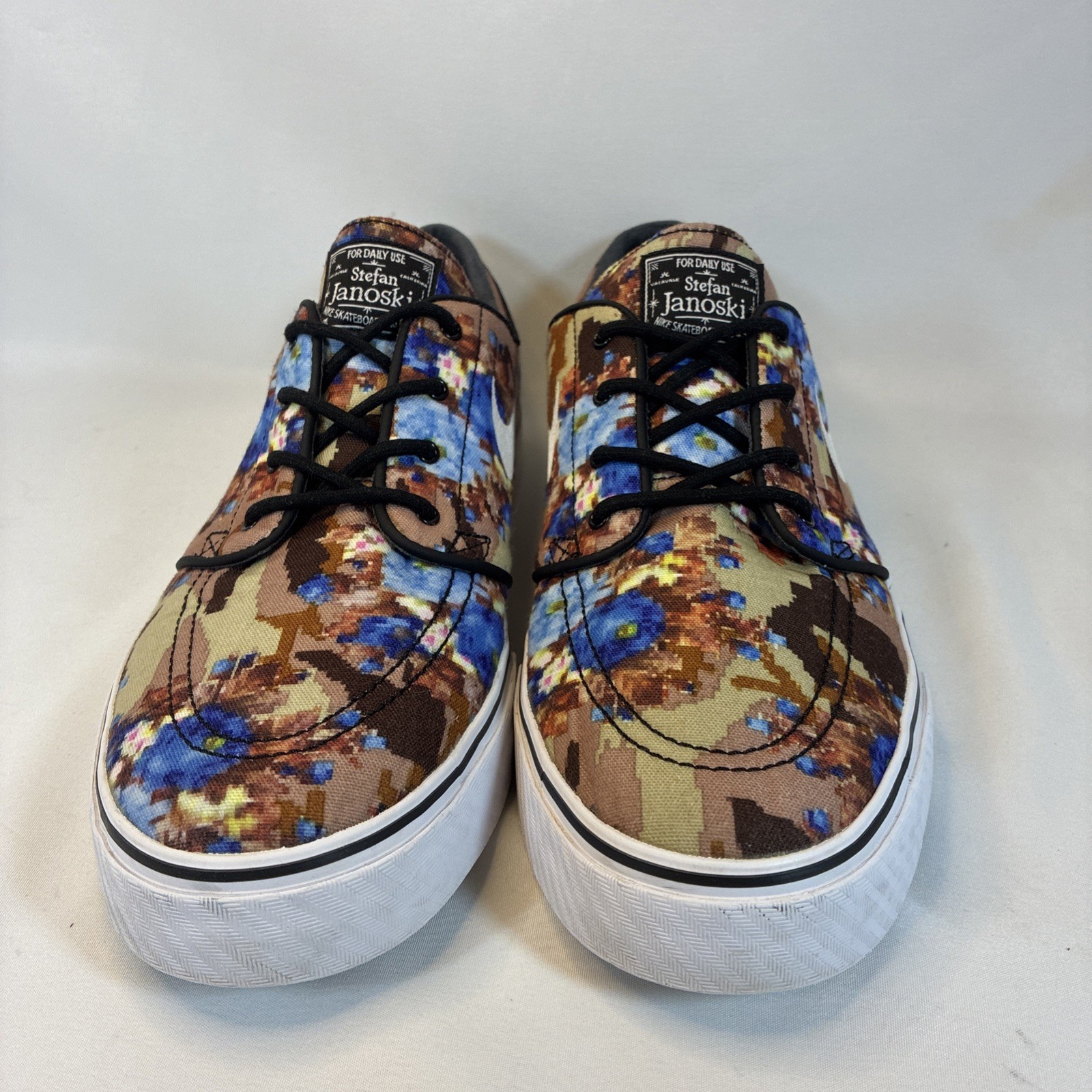 Nike Zoom Stefan Janoski PR Blue Digi Floral Men’s Size 11 Camo 482972-904