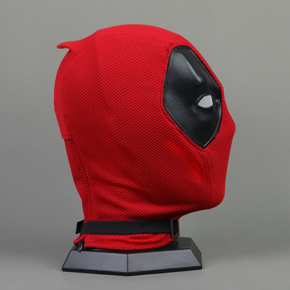 Cosplay High Quality Deadpool Full Face Mask Perspective Breathable Knit Helmet