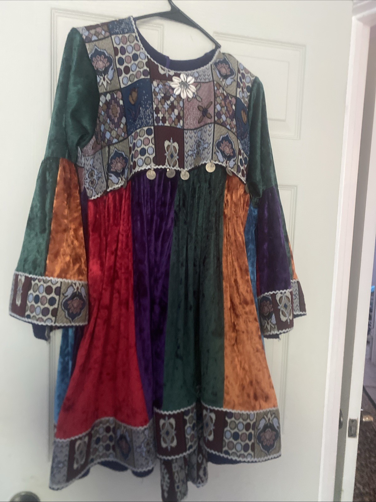 Afghan Clothes Ghandi Afghani Colorful Dress With Pants