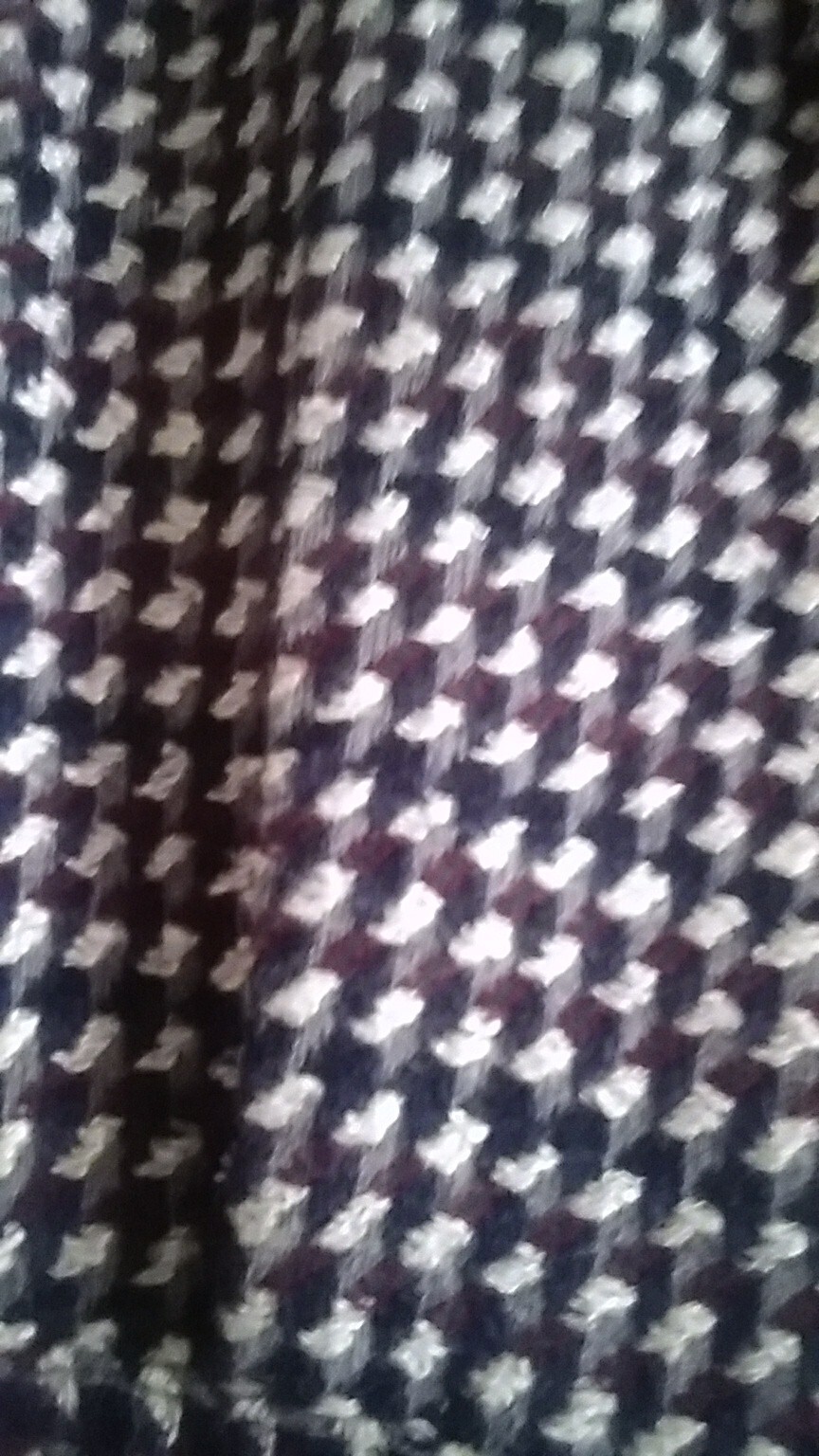 Wmn Gianni Sport WOOL Blend Houndstooth Jacket Classic Office Siren Corp VTG 90