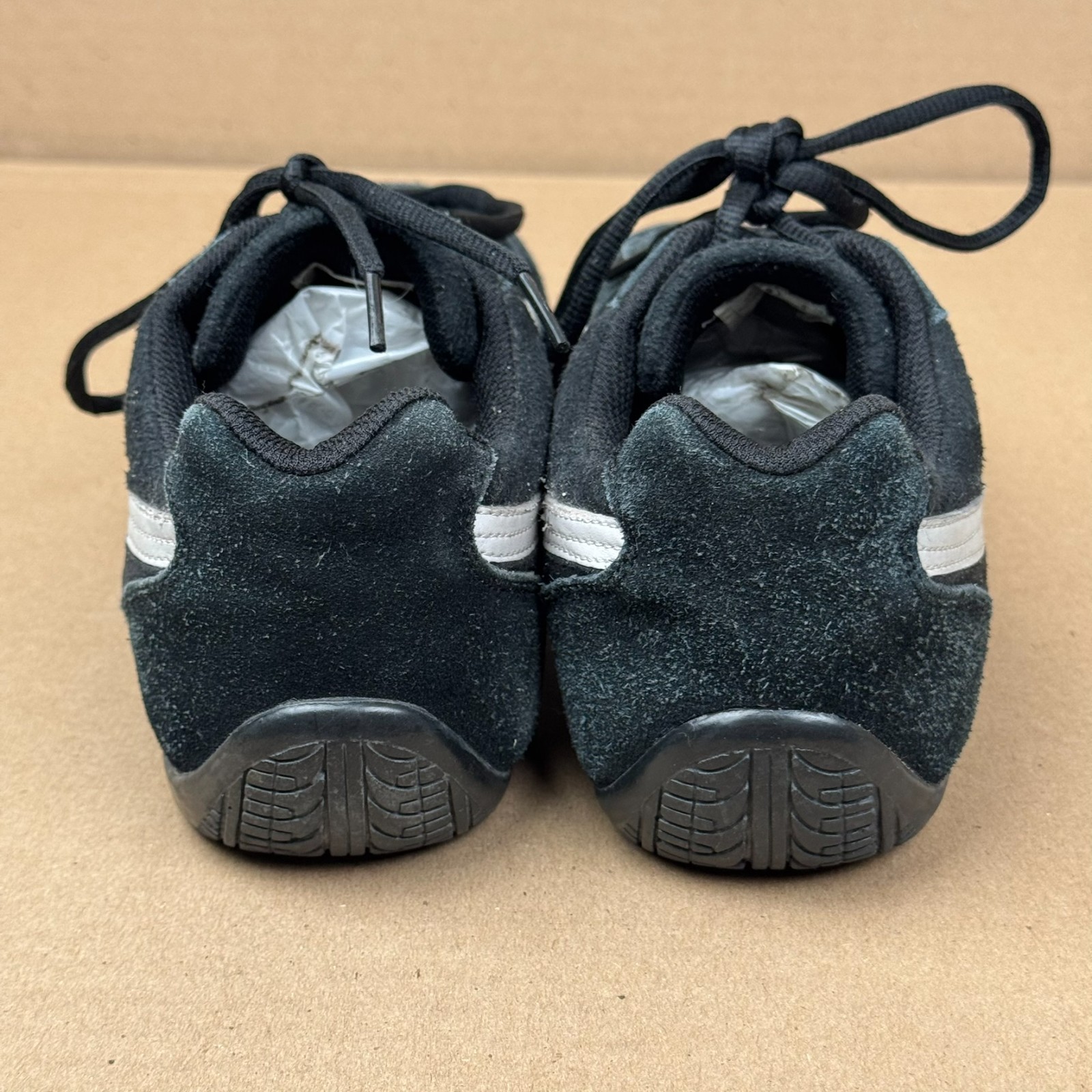 Xhilaration Women’s Size 9 Black Suede Leather Athletic Sneakers Low Top