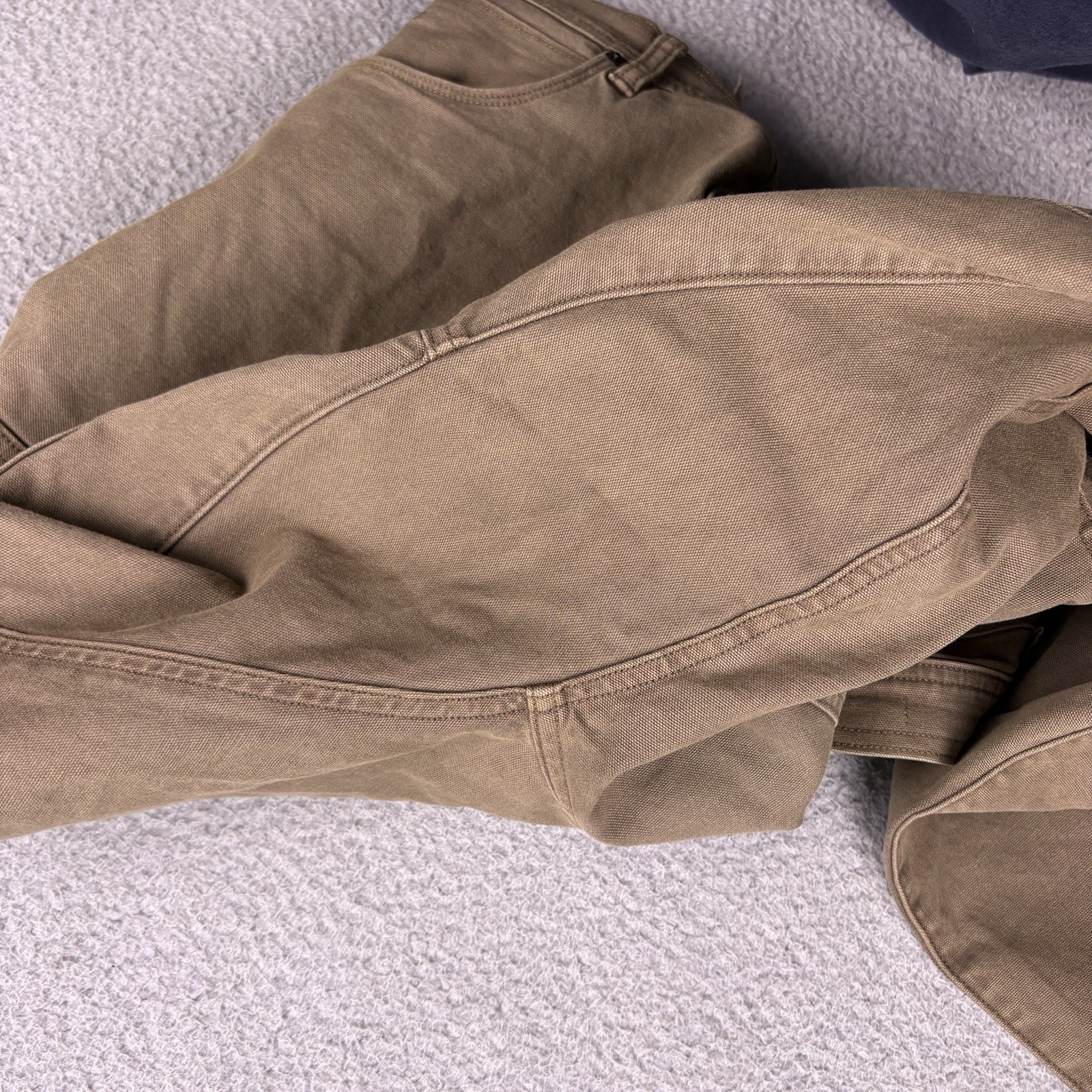 Proof Rover Double-Knee Pants Mens 38×32 Brown Straight Fit Huckberry Workwear