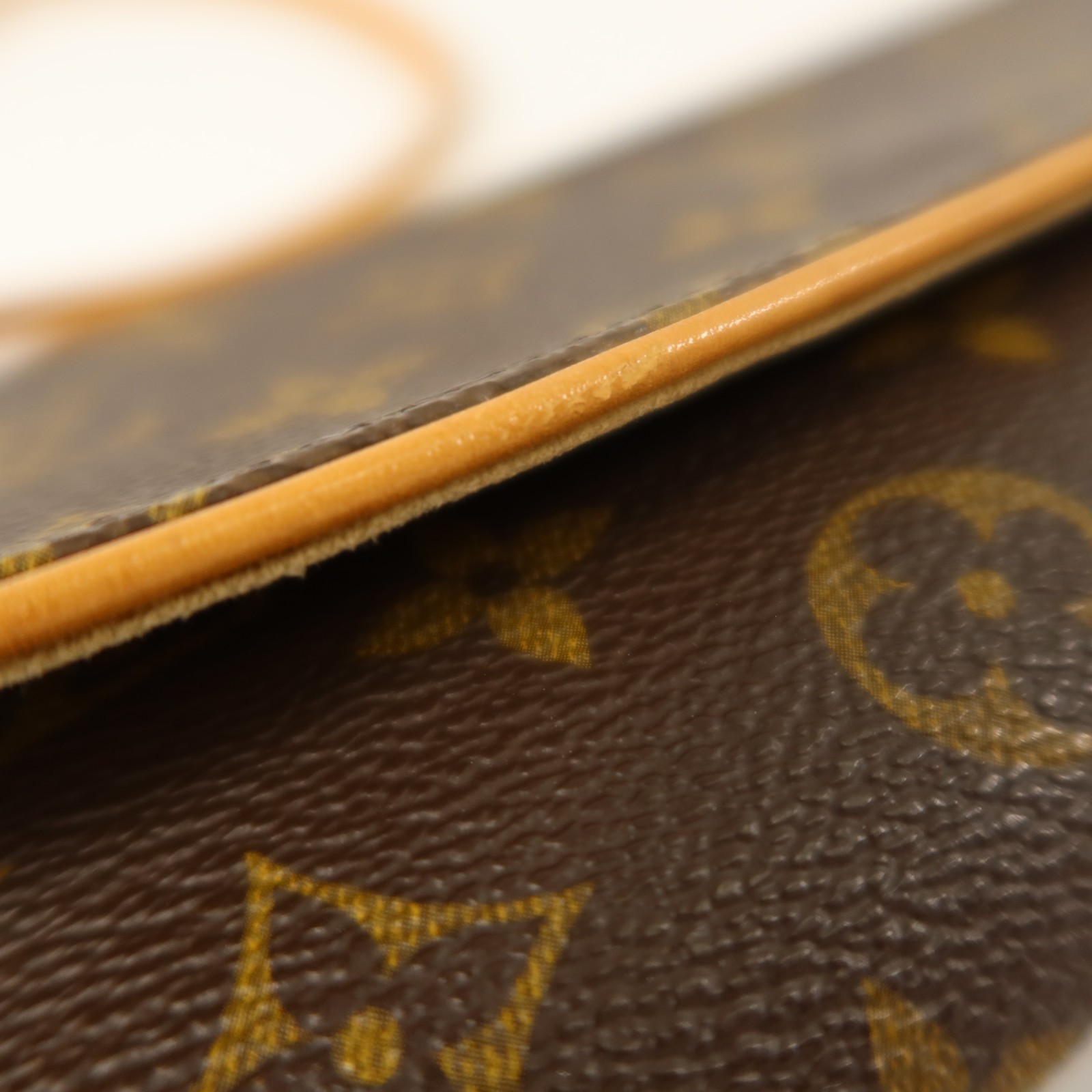 LOUIS VUITTON LV GHW Pochette Twin GM Shoulder Bag M51852 Monogram Brown
