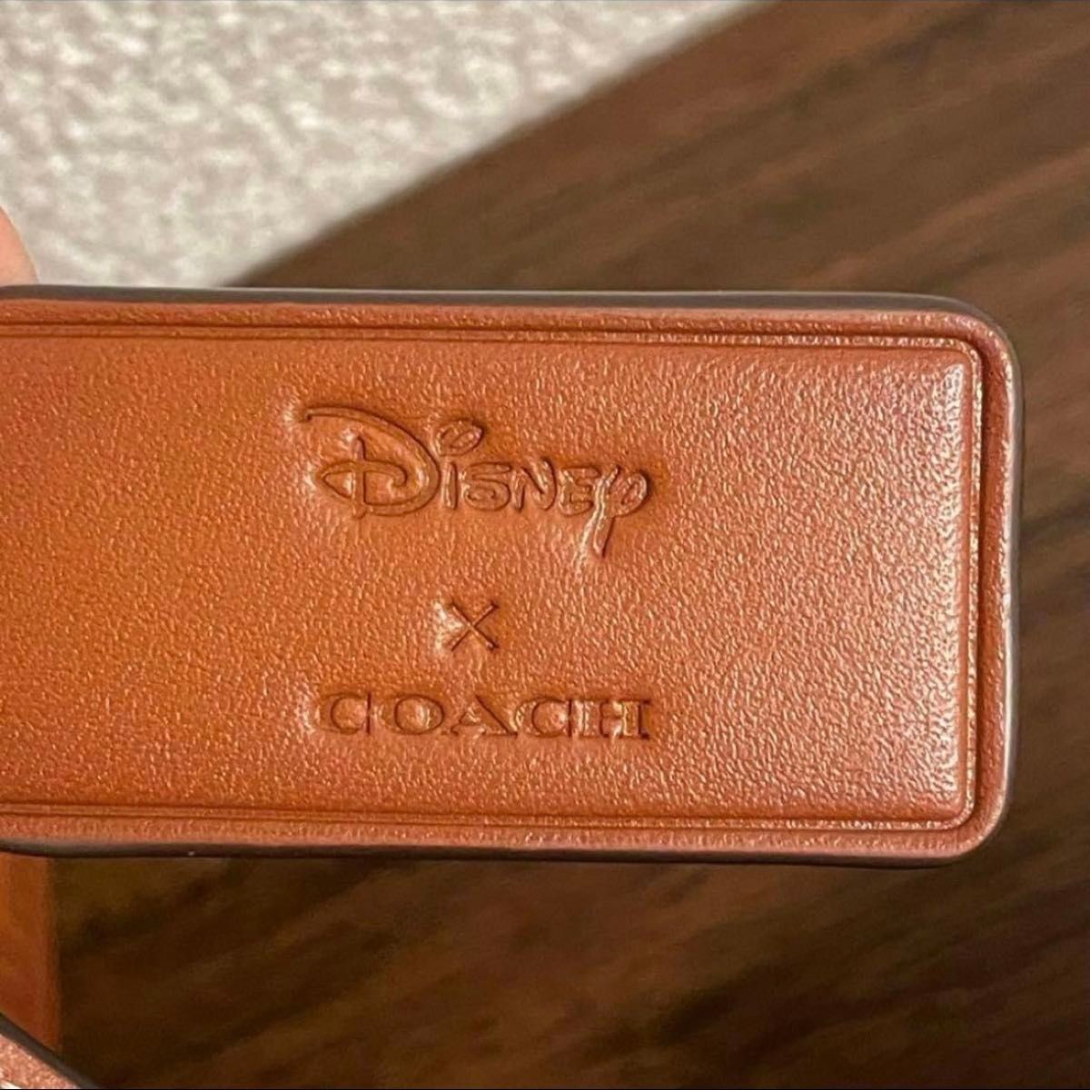 COACH Disney Camera Bag Signature Textile Jacquard Mickey Mouse C8555 Cocoa Mult