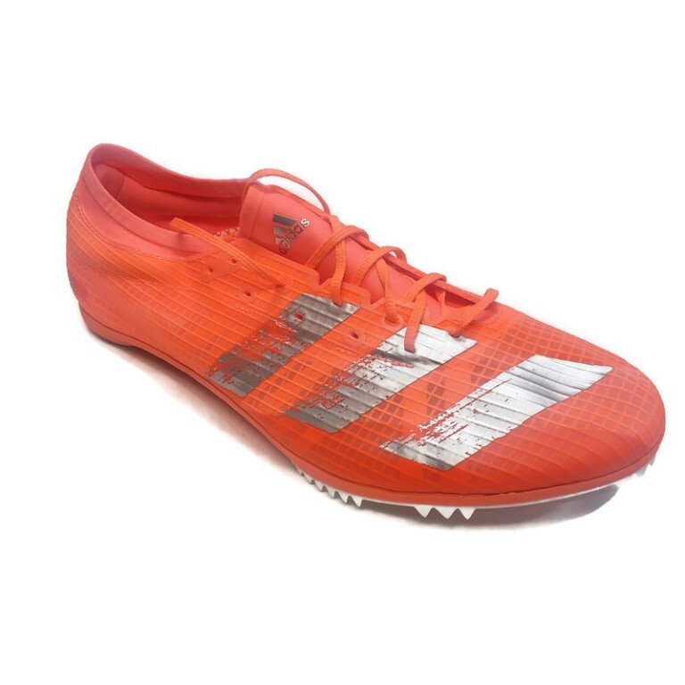 Adidas Adizero Ambition Track Field Spikes Mens Size 13 Running Shoes Coral New