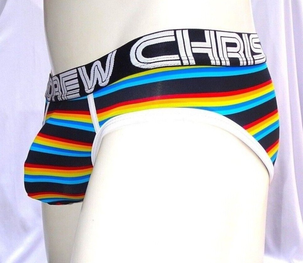 Andrew Christian California Stripe Brief – Almost Naked – 92679 – Multi