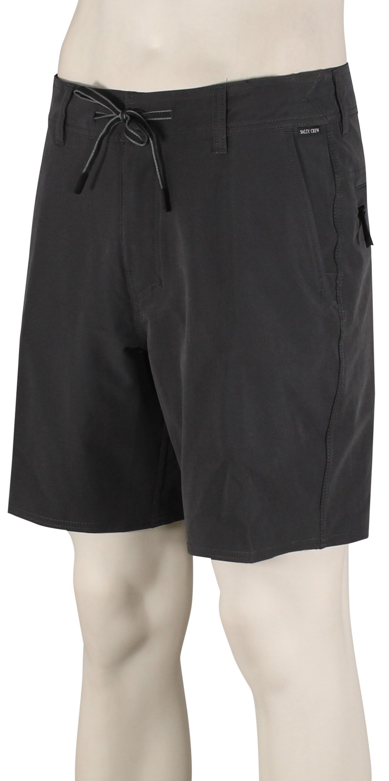 Salty Crew Transom Tech 18″ Hybrid Walk Shorts – Phantom – New