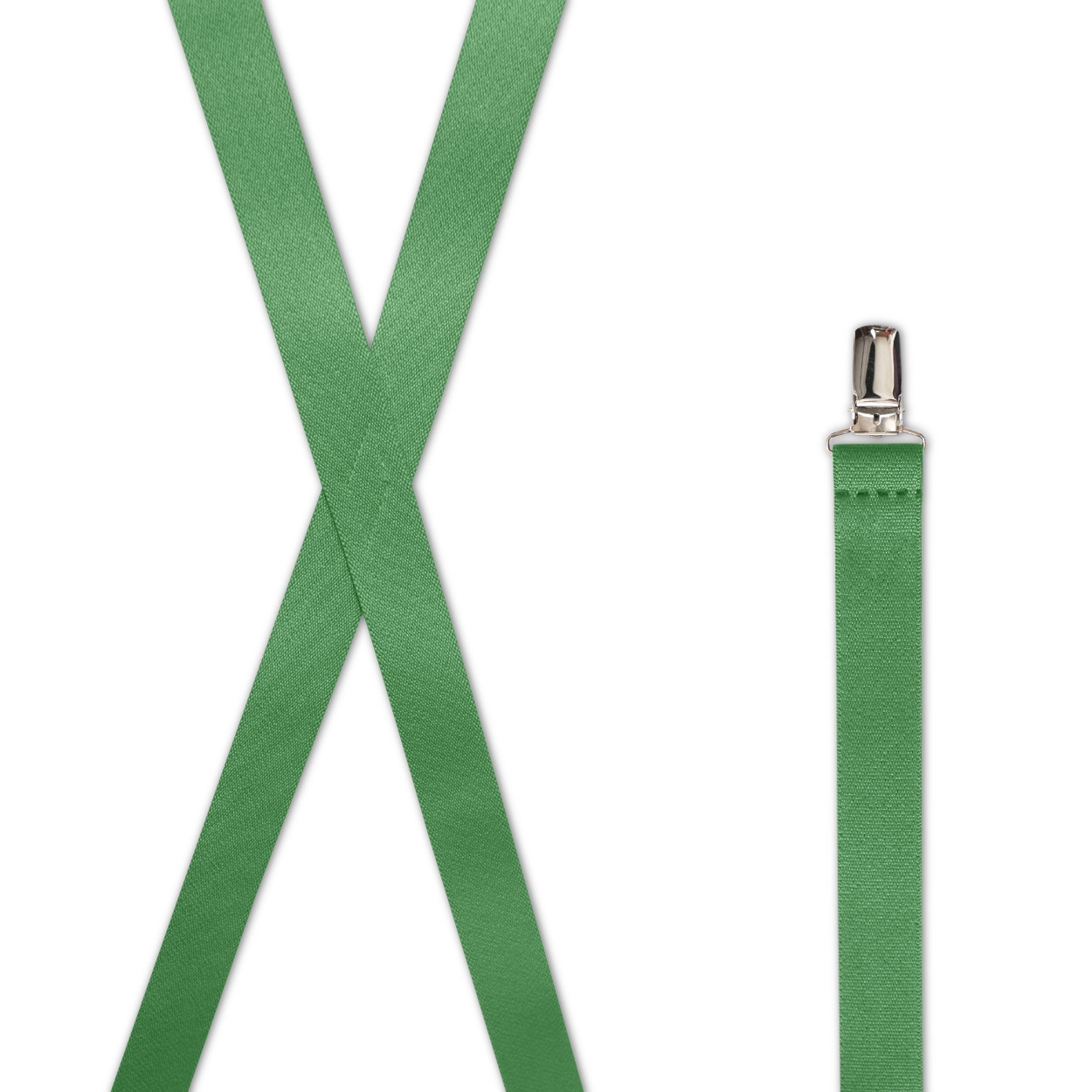 1″ Wide Suspenders with Strong Clips. Many Colors & Lengths. MADE IN USA