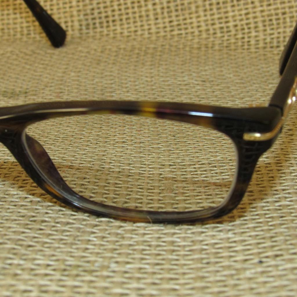 COACH HC 6054 Elise 5001 Eyeglass Frames Dark Tortoise Full Rim ~ Original Case