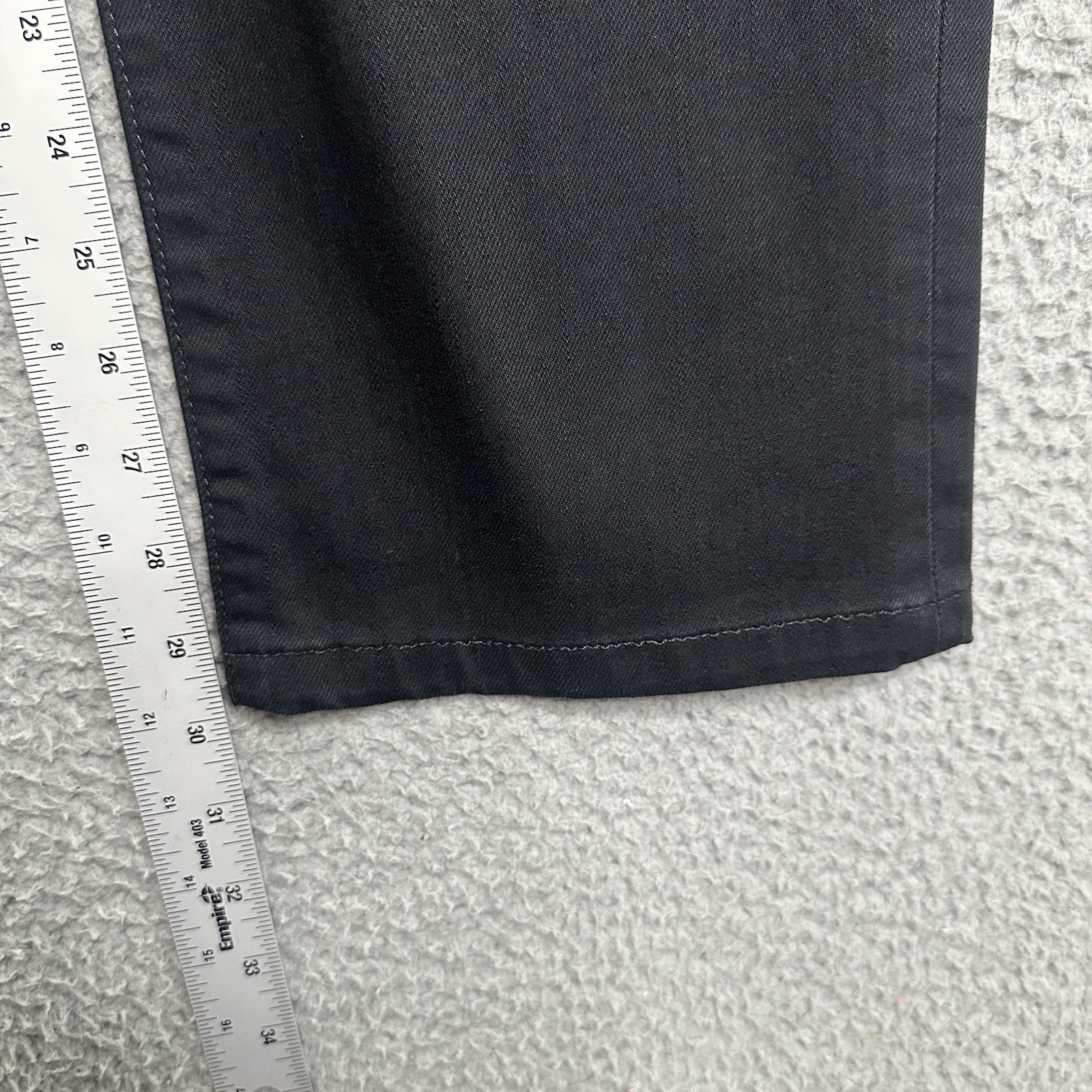 Joe’s Jeans Brixton Black Stretch Jeans Mens 36×30 Straight Slim Fit Dark Wash