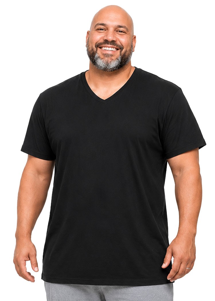 men’s underwear PLUS SIZES t-shirt stretch cotton from 2XL to 10XL