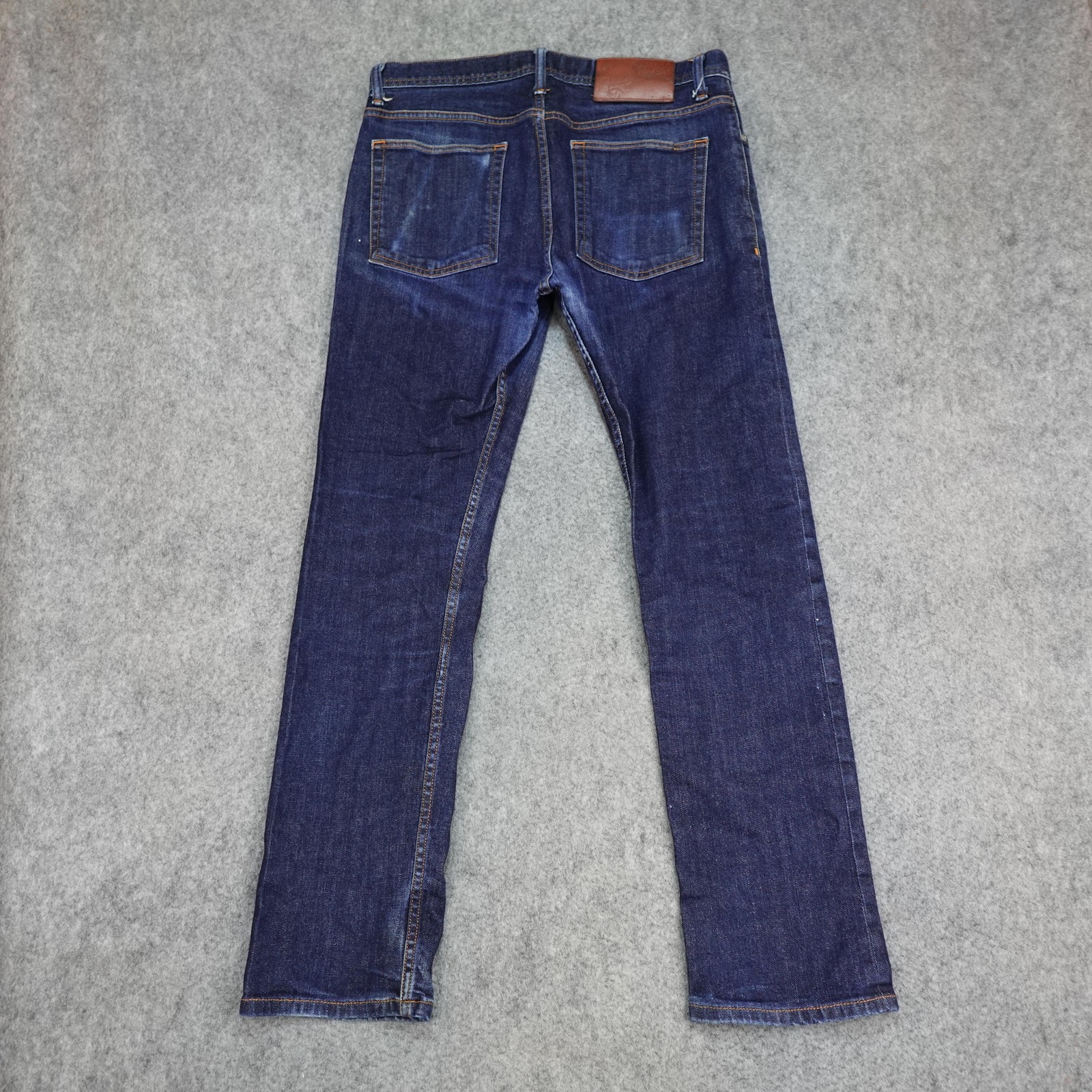 Naked & Famous Jeans Mens 36×32 Blue Weird Guy Selvedge Stretch Denim Pants