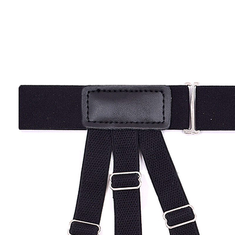 1 Pair Male Shirt Garters Stays Business Suspenders Braces Men’s Garter Belt