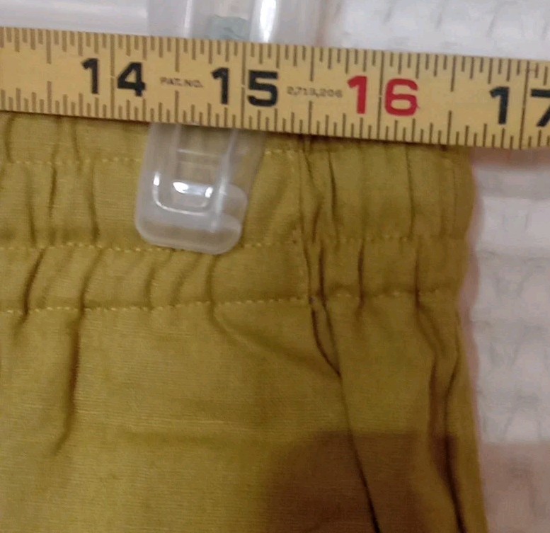 Womens Premium Soft Linen Cotton Pants Relaxed Fit Comfort Drawstring Large