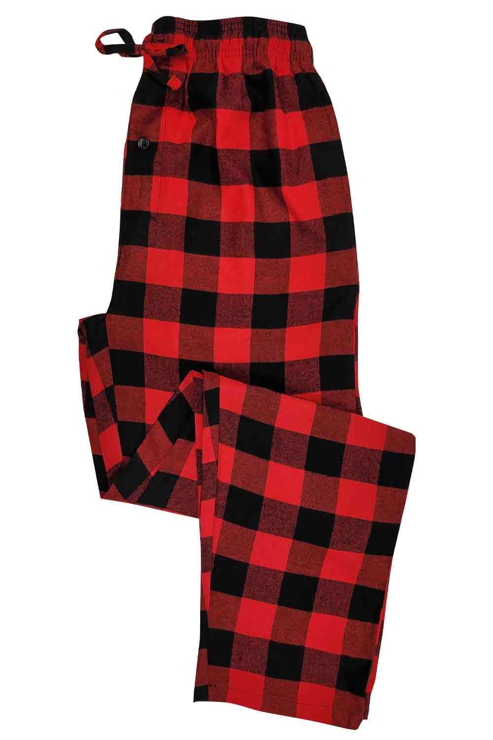 Different Touch S-6XL Pajama Lounge 100% Cotton Pants Bottoms Sleepwear PJs