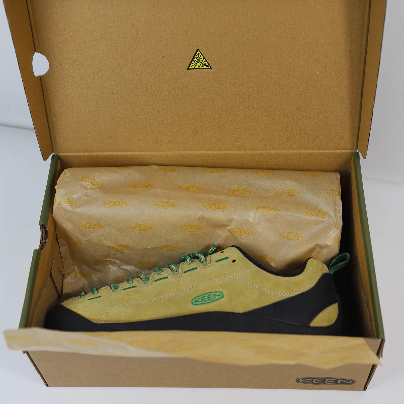 Men Sneaker Ken Jasper I WP Hiking Climbing Trainer Shoes KHAKI in Box