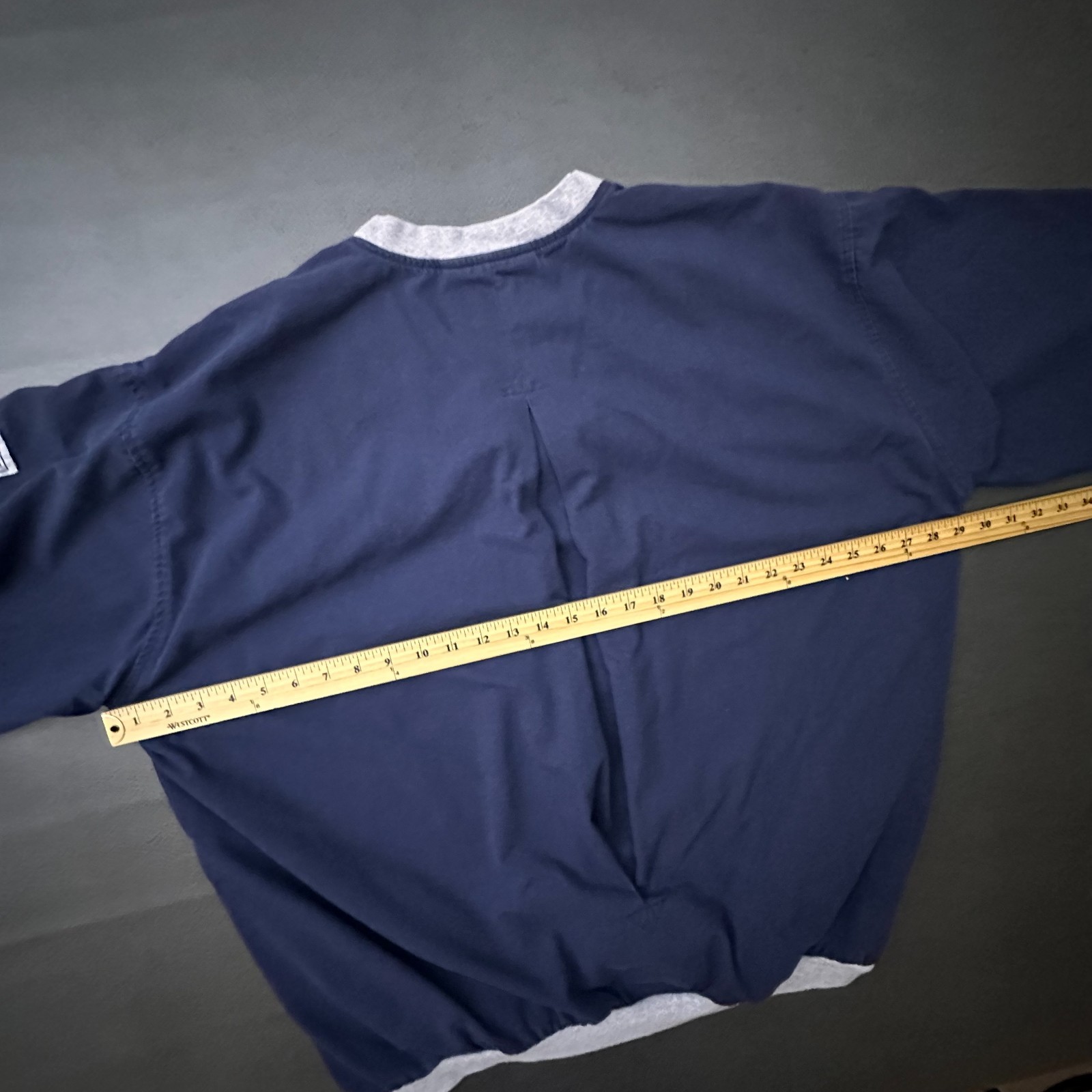 Tyndale FR Sweatshirt Mens 3XL Blue Sweater Pullover Pockets Arc 9.1 Workwear