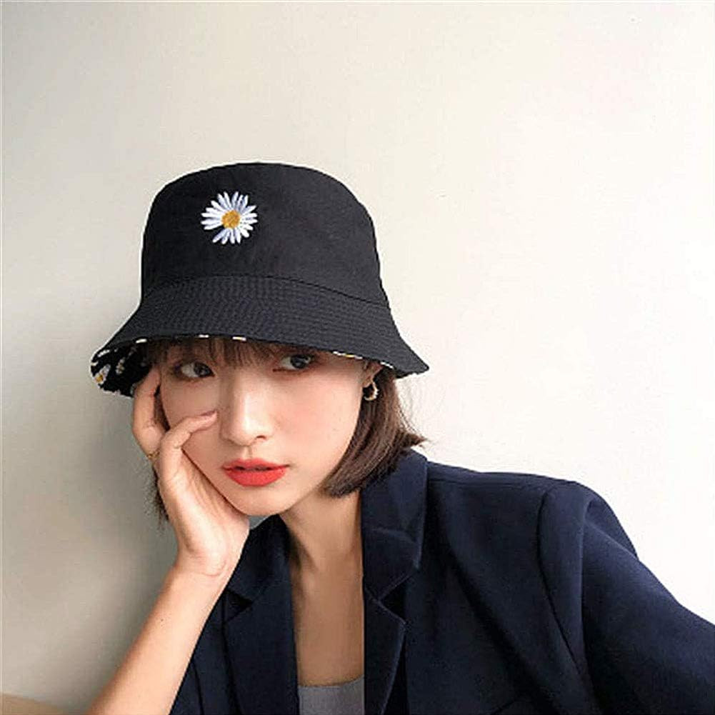 Unisex Bucket Hat Beach Sun Hat Aesthetic Fishing Hat for Men Women Teens, Rever