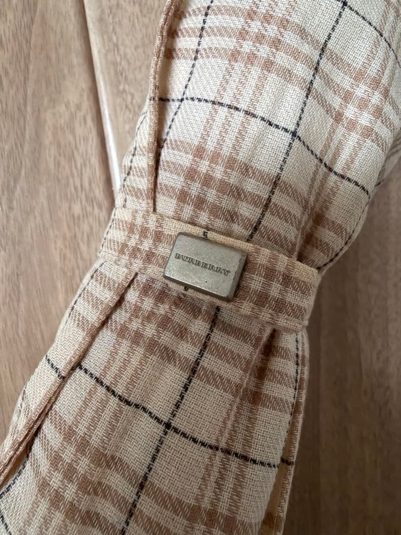 Burberry Nova Check Folding Umbrella Beige Diameter 50 cm / 19.7 in
