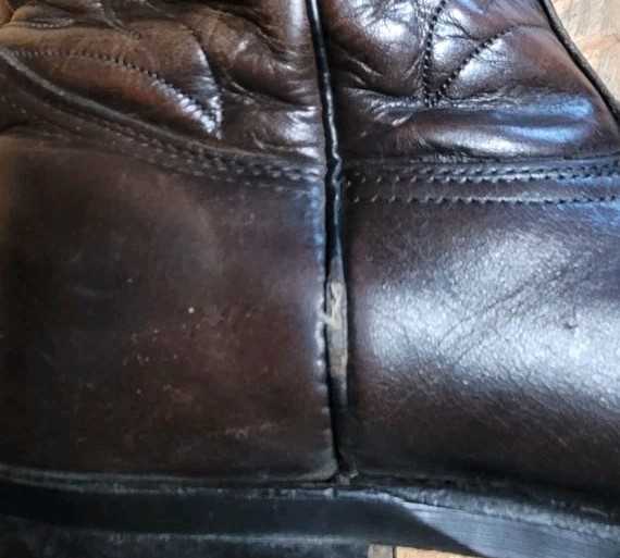 Men’s RED WING PECOS Brown Leather Western Cowboy BOOTS SZ 10-1/2B Narrow 10.5B