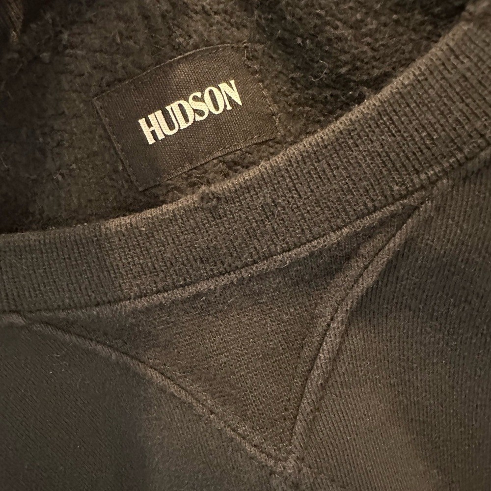Hudson Jeans “Striker” Crewneck Sweatshirt