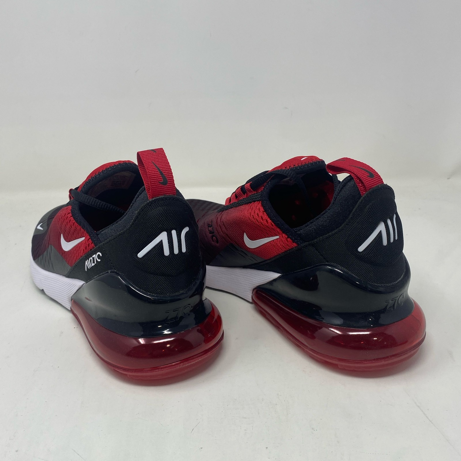 Nike Air Max 270 GS Gym Red/Black/White 6.5Y Big Kids