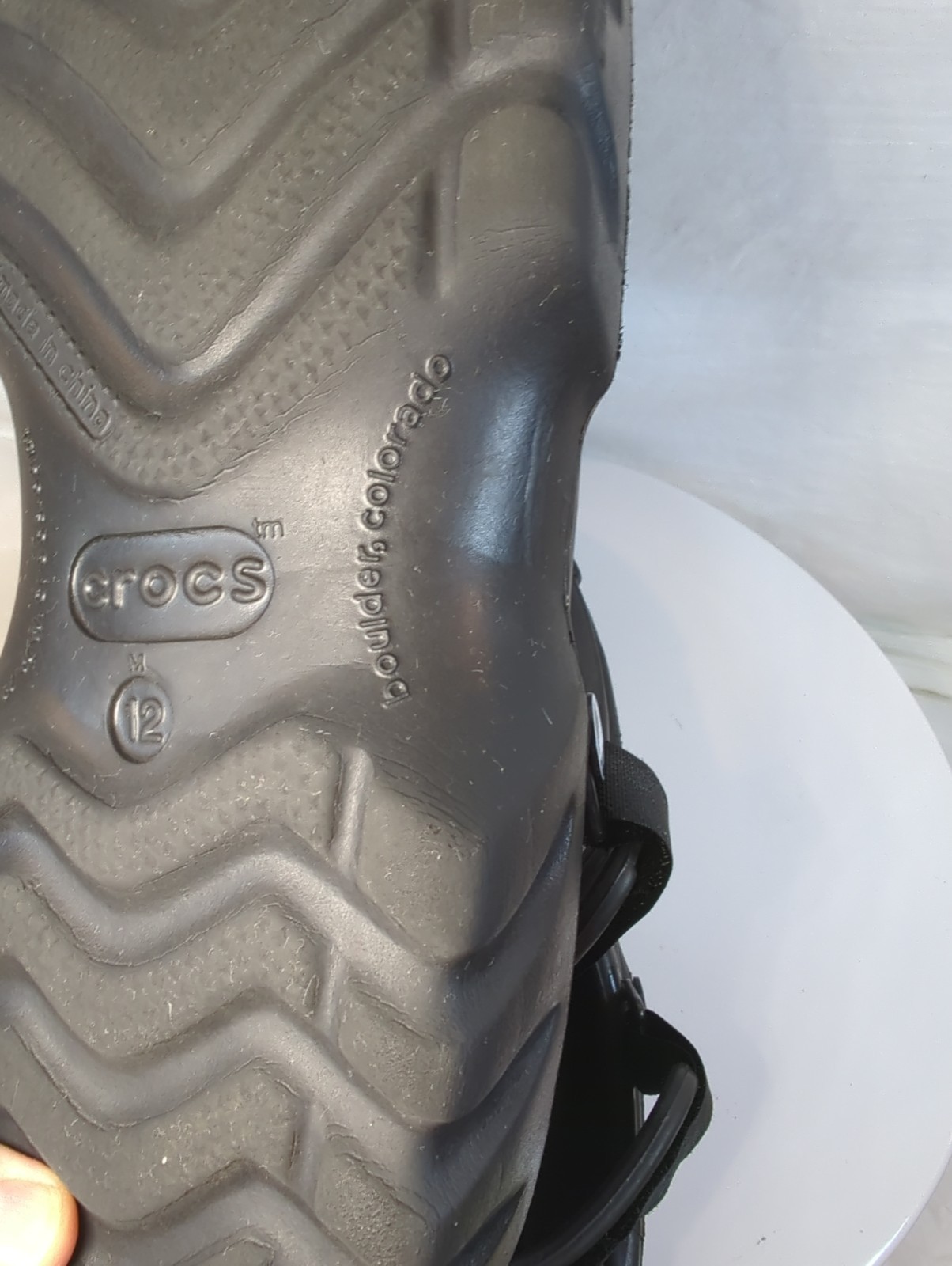 Crocs Off Road Sport Clogs Slides Slip On Adjustable Slingback Shoe M 12