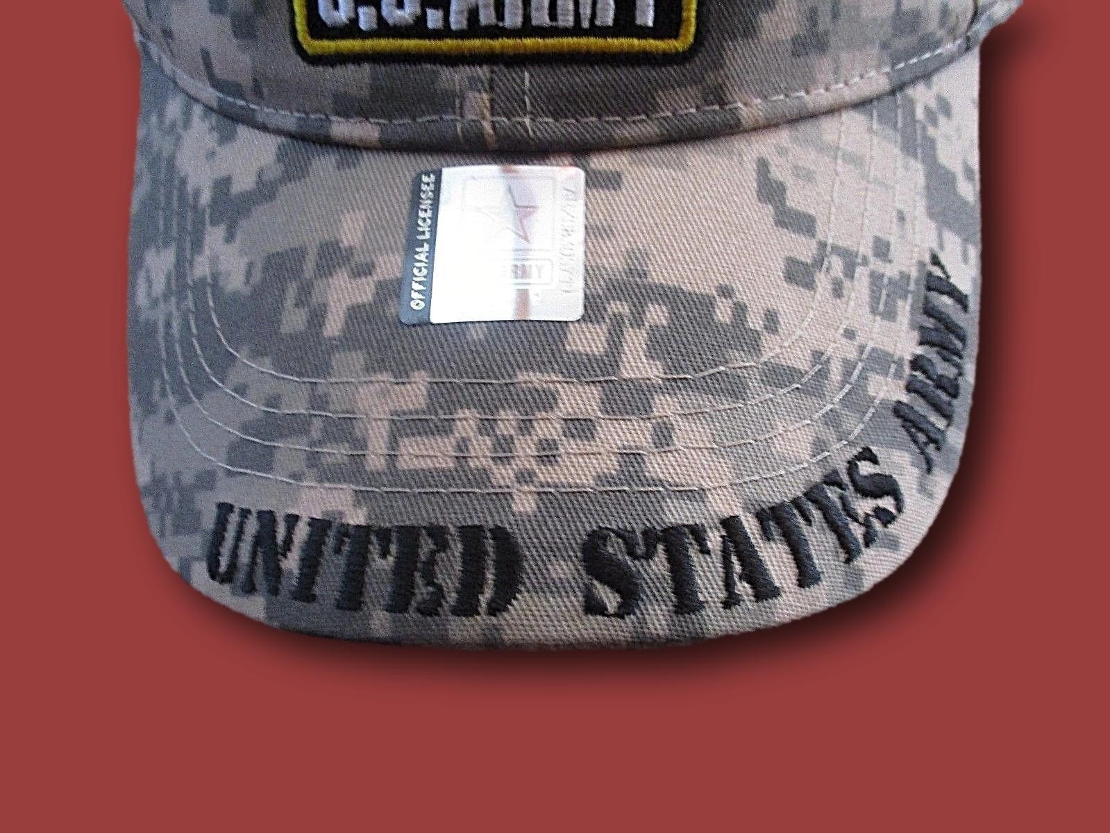 U.S ARMY STAR LOGO CAMOUFLAGE HAT CAP OFFICIAL LICENSED PRODUCT