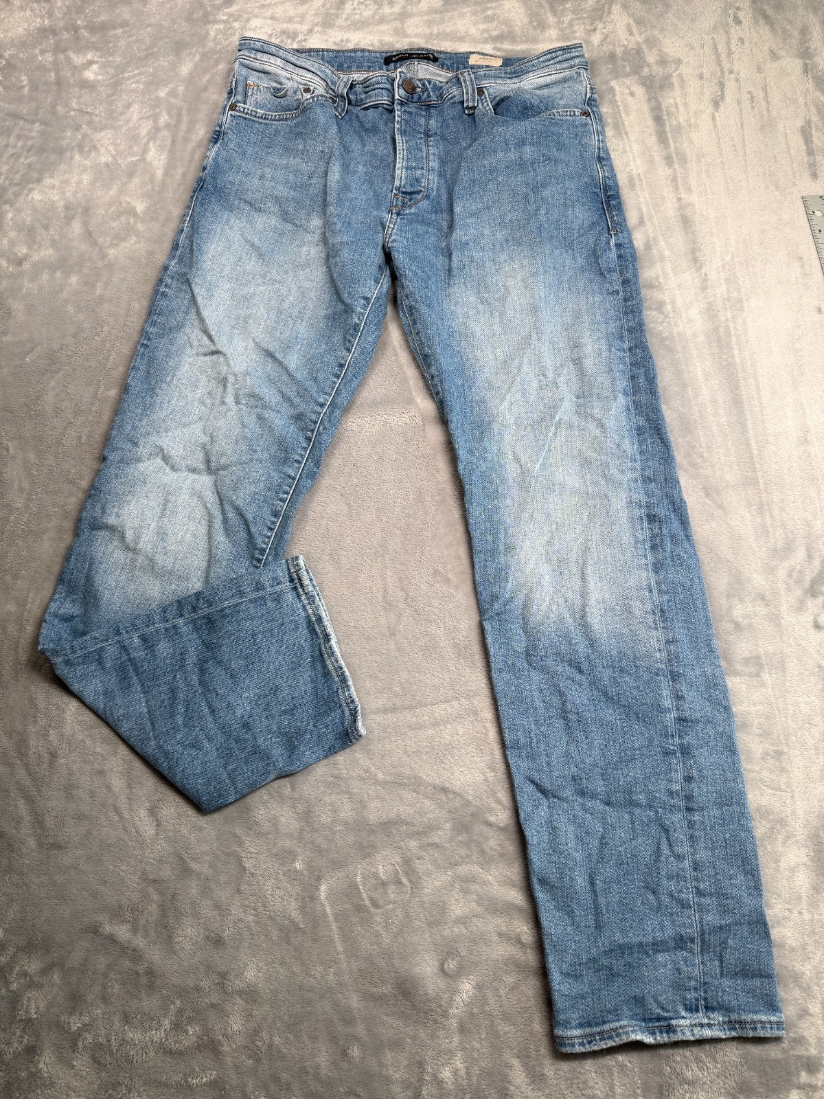 Mavi Jeans Mens 34×32 Blue Denim Mid Rise Straight Leg All Day Comfort Classic