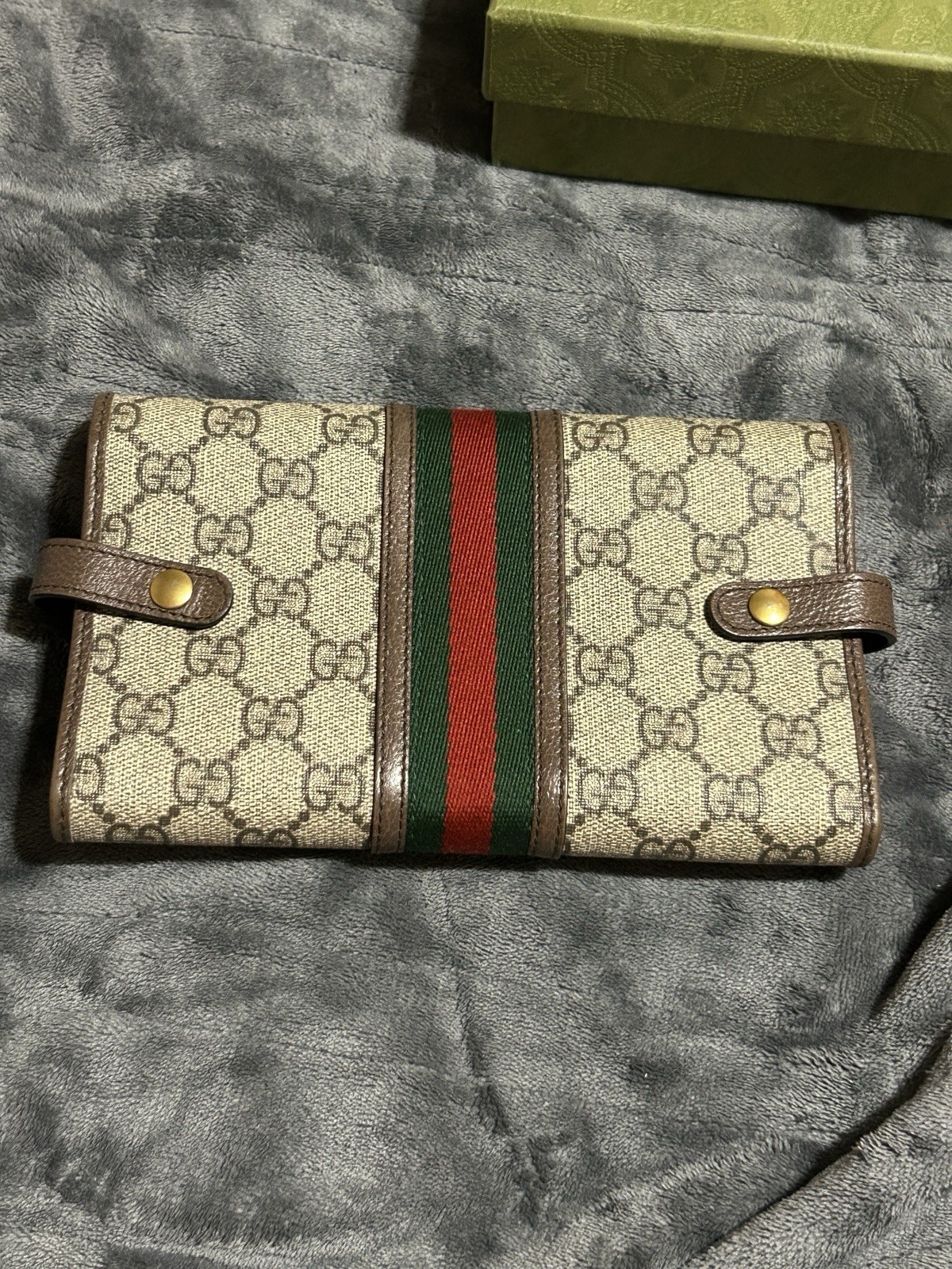 Authentic Gucci Ophidia Crossbody GG Wallet On Chain Shoulder Bag