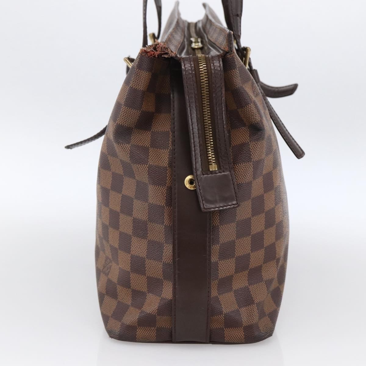 LOUIS VUITTON Damier Ebene Chelsea Tote Bag N51119 LV Auth ka2815