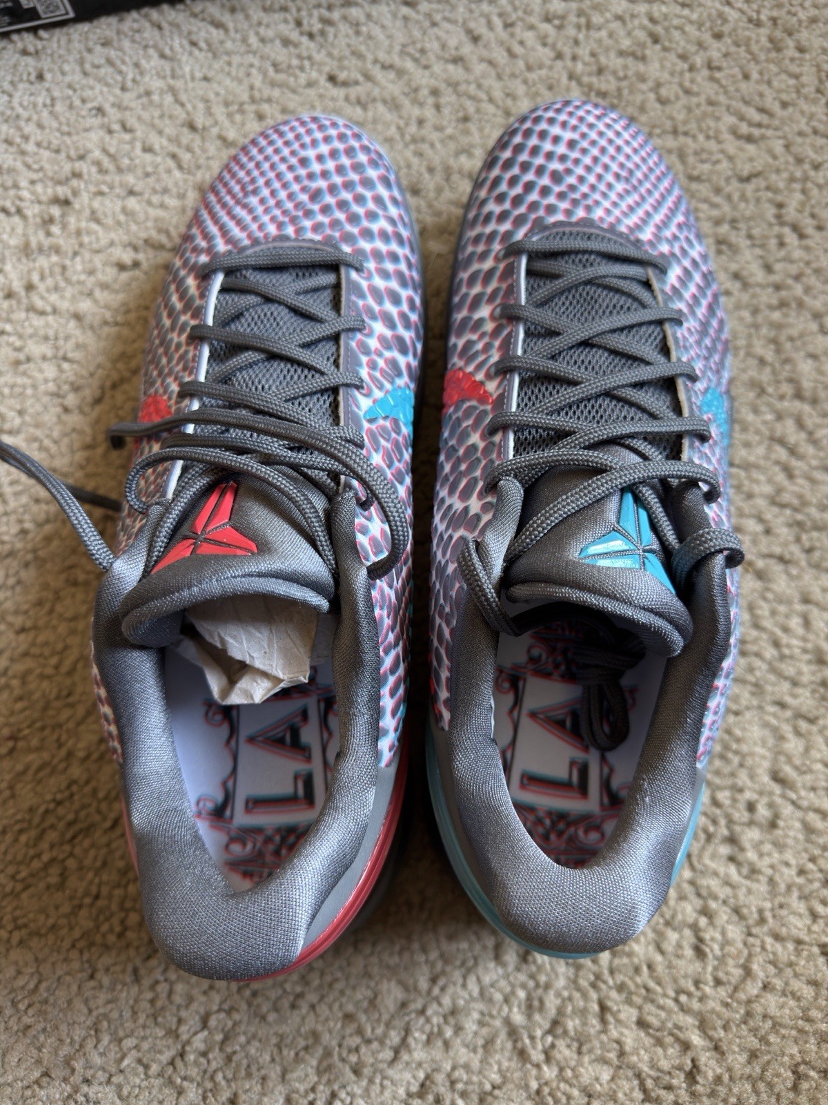 Nike Kobe 6 Protro 3D All-Star Hollywood- Size Men 12