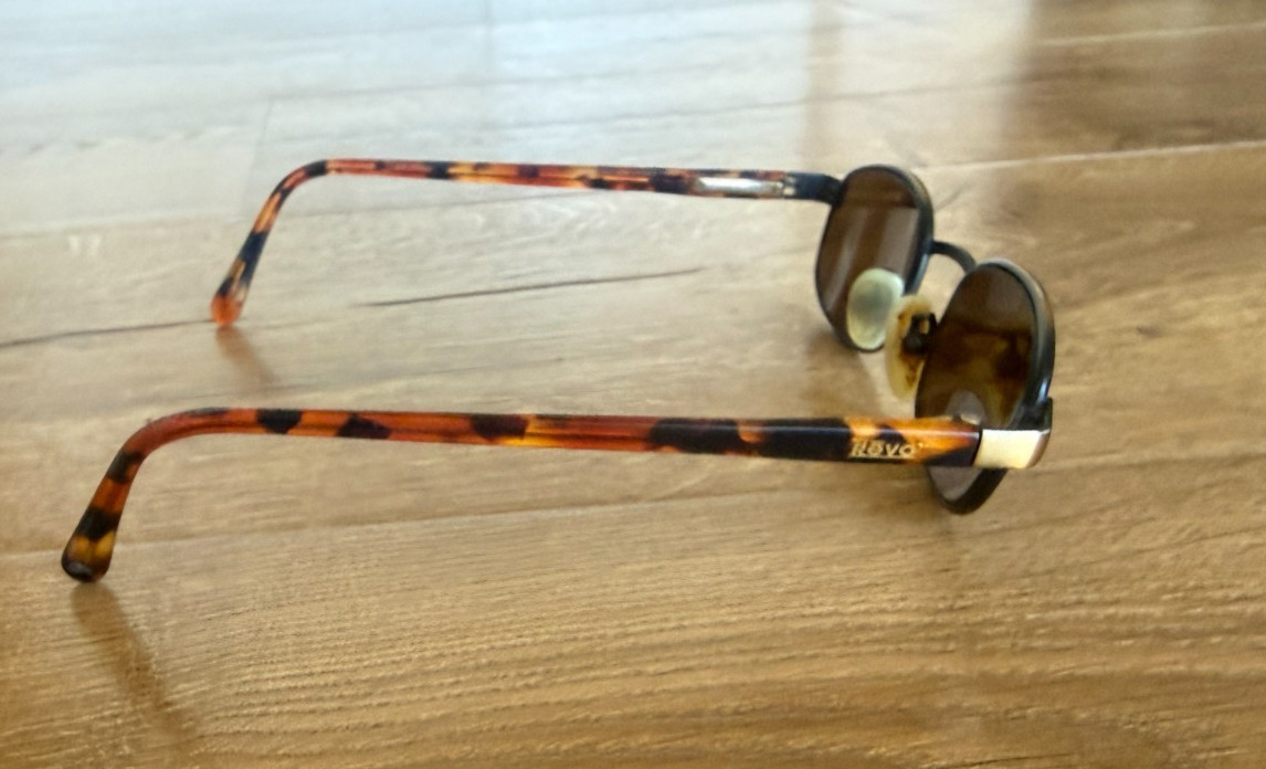 Vintage REVO Model 1112 Sunglasses Scratches on Frame and Lenses