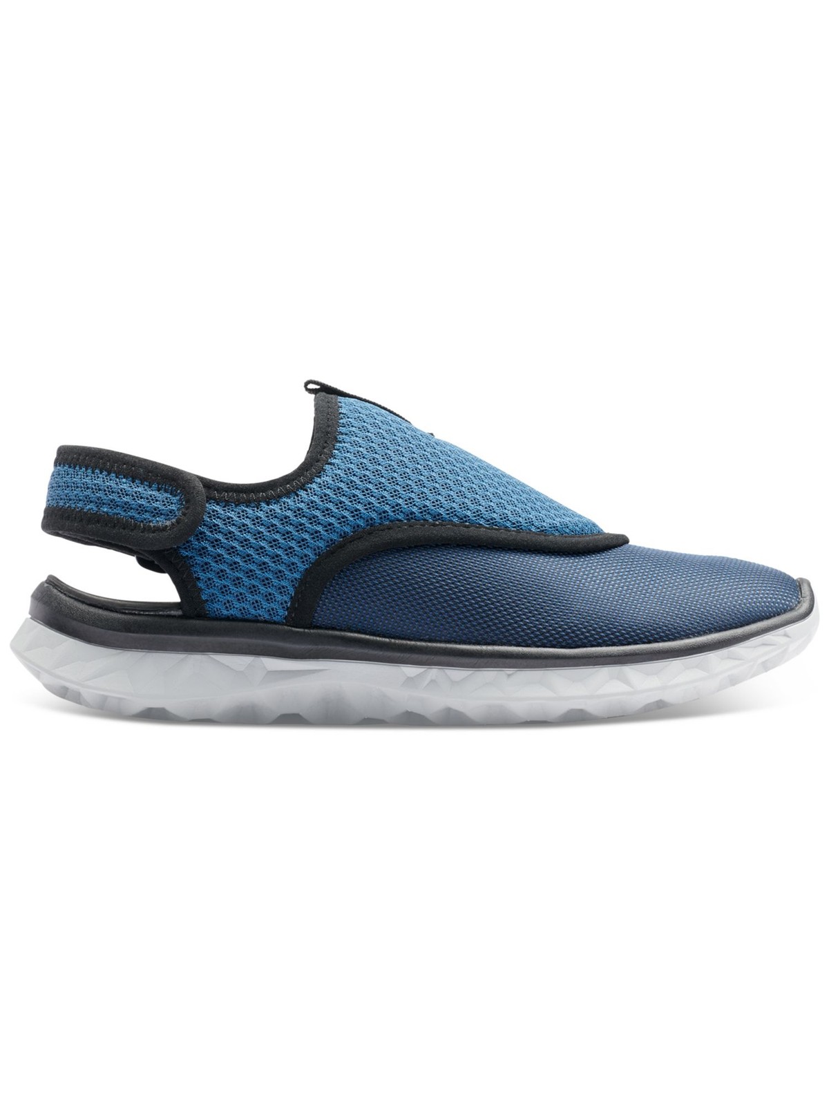 BASS OUTDOOR Womens Blue Removable Insole Hex Round Toe Slip On Sneakers 6