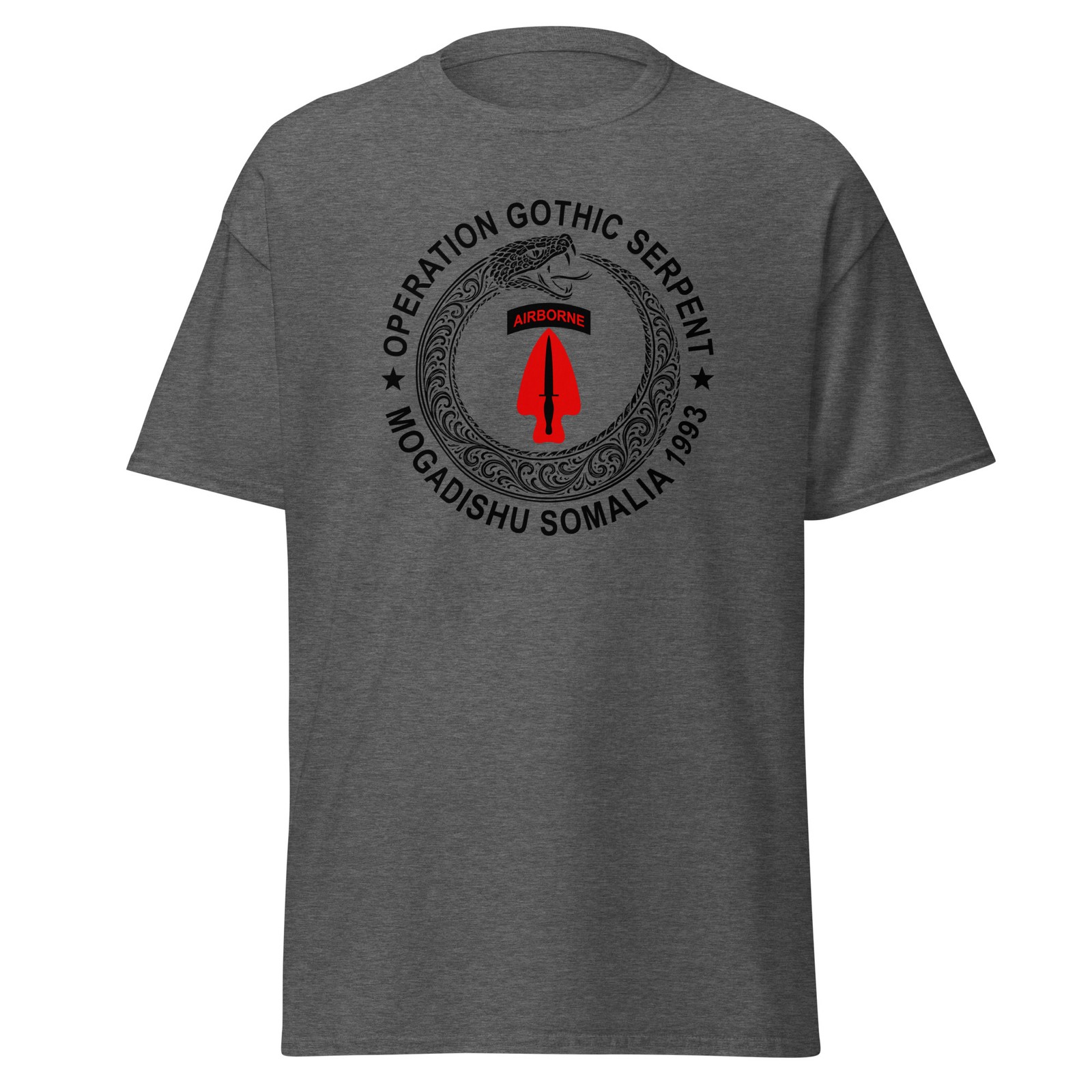 Operation Gothic Serpent Classic T-Shirt USASOC Delta Force