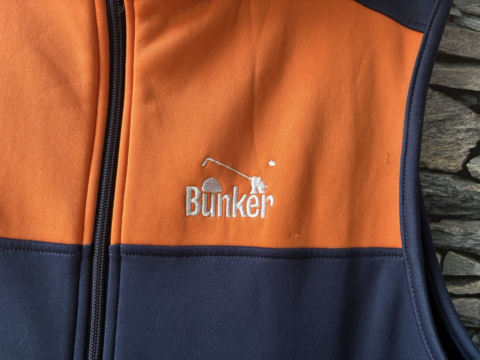 Bunker Mentality Sleeveless Full Zip Body Warmer Gilet Vest Soft Shell Large