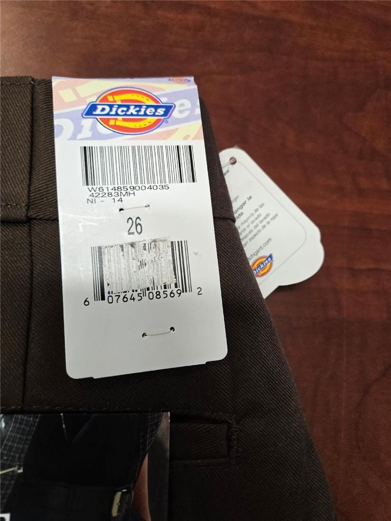 .= Dickies Men Shorts 26 Cell Phone Pocket 13″ Loose Fit Easy Care Scotchguard