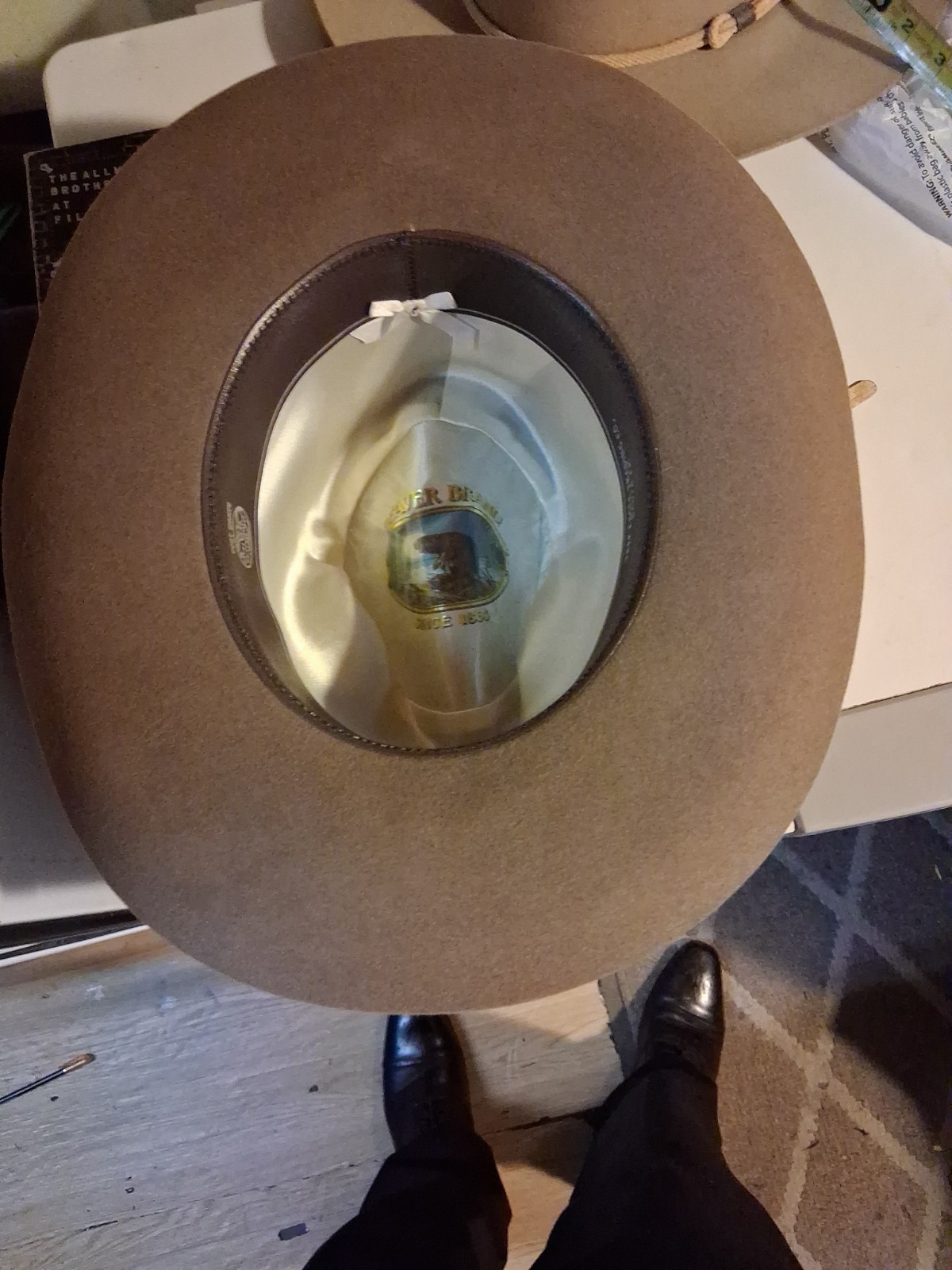5x Beaver Brand And Eddy Bros Cowboy Hats 7 1/4