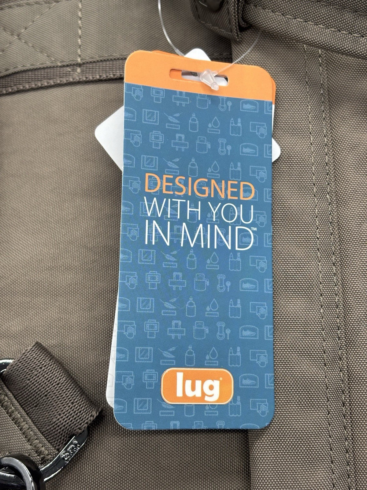 Lug Via 3 In 1 Convertible Bag (Walnut) NWT