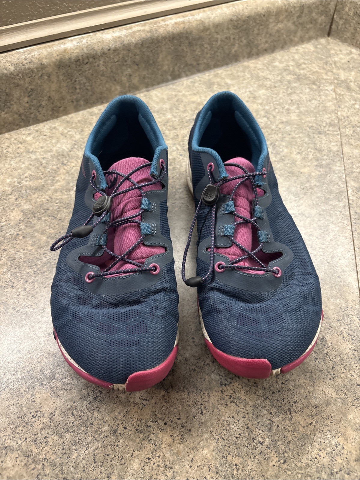 Merrell Select Grip Blue Wing Running Shoes Blue Pink Unifly Women 8.5 – J69938