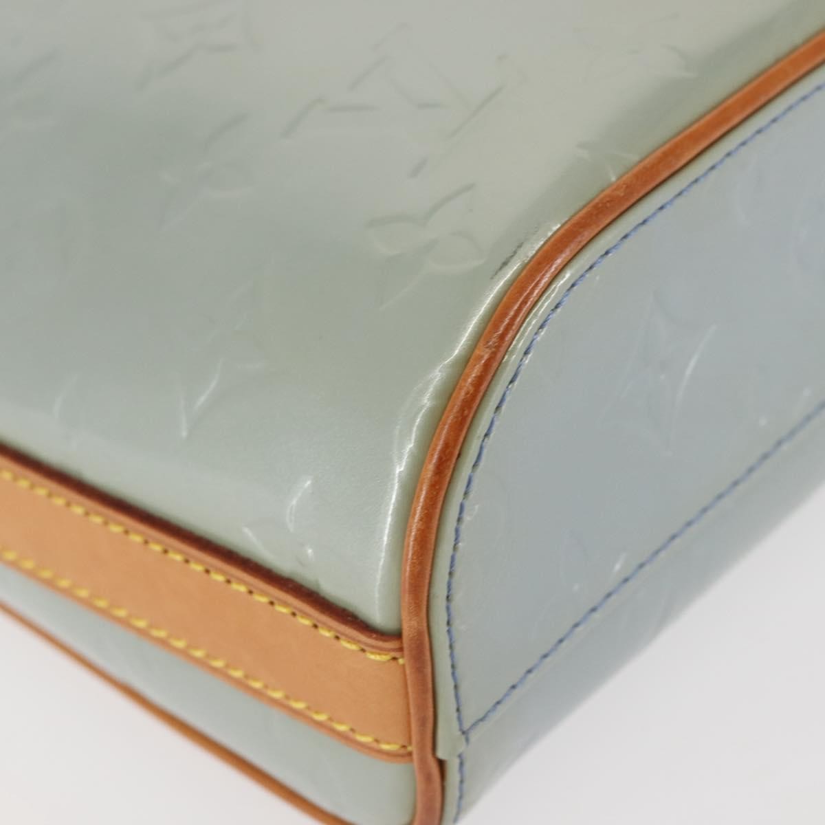 LOUIS VUITTON Monogram Vernis Sullivan Vertical Bag Lavande M91258 Auth 142617
