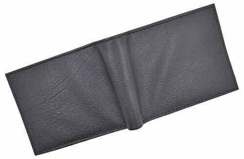 Cavelio Premium Leather Men’s Slim Thin Classic Bifold Wallet